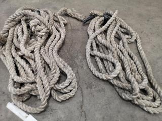 6x Assorted Sizes of Rope