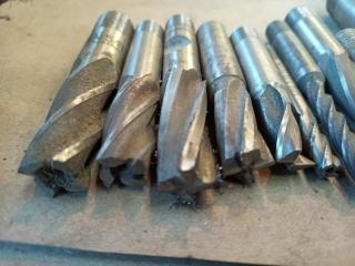 Large Lot of Small Milling Cutters