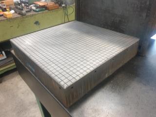 Large Steel Engineers Lapping Table