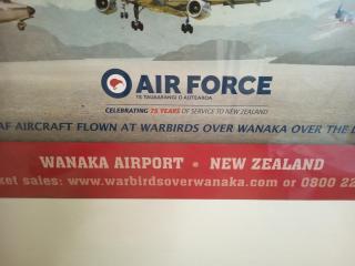 Framed Warbirds Over Wanaka Poster
