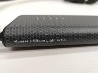 Kvaser USBcan Light 4xHS High Speed CAN Bus Connector
