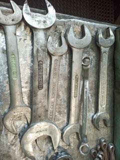 Large Lot of Whitworth and AF Spanners