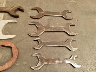 7 Assorted Vintage Wrenchs