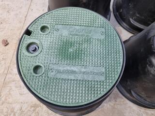 8x In-Ground Telecommunications or Irrigation Junction Boxes