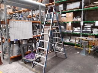 Ulrich Aluminum A-Frame Step Ladder (2.5m)