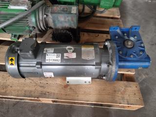 Baldor Industrial DC Motor with attached RMI Gear Box