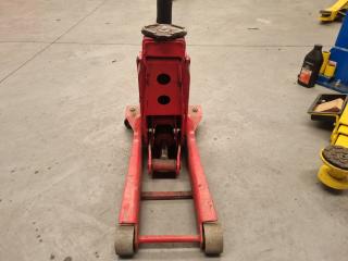 Big Red Floor Trolley Jack