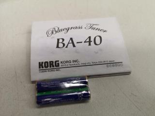 Korg Bluegrass Tuner BA-40
