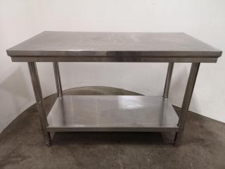 Stainless Steel Prep Bench Table