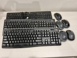 3x Keyboards + 5x Mice