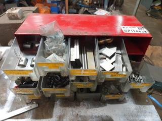 Tool Bin of Tooling and Parts