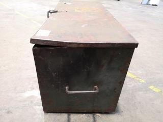 Steel Worksite Tool Storage Locker