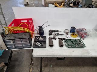 Workshop Lot - Assorted Tools, Equipment, and Consumables