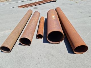 5 Large Diameter Steel Pipes