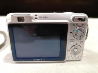 2x Point & Shoot Digital Cameras by Canon & Sony, 7.1mp