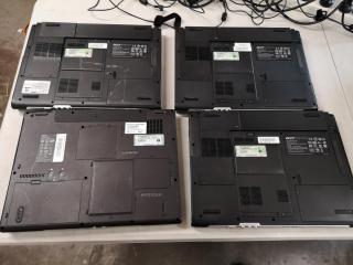 4x Acer TravelMate Laptop Computers