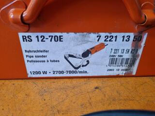 Fein Pipe Sqnding & Polishing Tool Set RS 12-70E