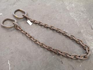 8000kg Single Leg Lifting Chain w/ Master Links