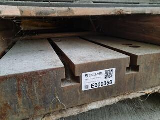 Large Steel T-Slot Mill Table, 1740x1220x95mm