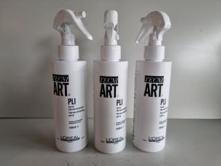 3 Loreal Tecni Art Pli Spray