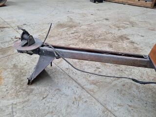 Orange 12V Lightbar on Vehicle Roof Rack Bar