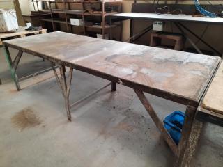 Steel Workshop Table
