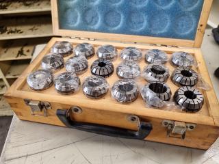 18-Piece ER32 Chuck Collet Set, Metric & Imperial Sizes 