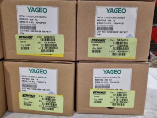 6000x Yageo Metal Oxide Film Resistors RSF200JB-73-0R56, Bulk Lot, New