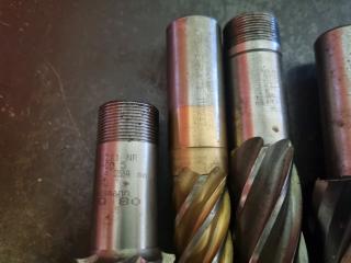 Large Lot of Milling Machine Endmills 