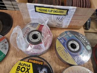 Huge Assortment of Grinding/Cutting Wheels (100-150mm)