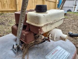 Vintage Flymo Professional Petrol Lawnmower