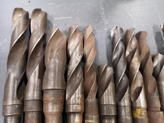 22x Assorted Morse Tapper Mill Drill Bits