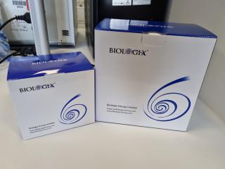 500x BioLogix 1.5mL Screw Cap Microtubes w/ Caps, New
