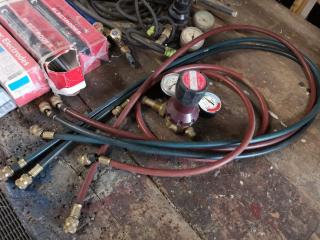 Assorted Welding Electrodes, Hoses, Regulators, & More