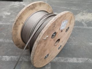 Spool of 8mm AISI316 Stainless Steel Rope Cable