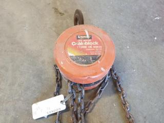 Supatool 1 Ton Chain Block