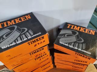 6x Timken Tapered Roller Bearings 776/772