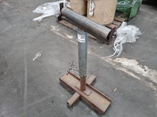Height Adjustable Material Roller Stand