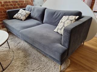 Stylish Modern 3-Seater Sofa Couch