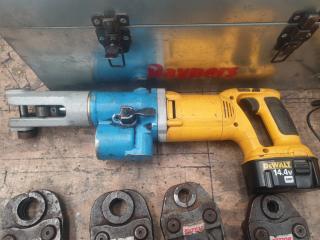 Cordless Pipe Fitting Press Fit Tool