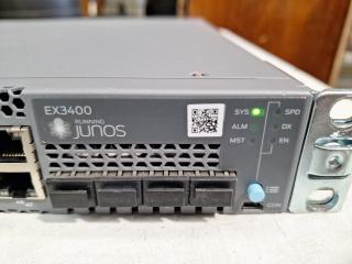 Juniper EX3400 48x1Gbe SFP+, 4xQSFP28 Switch