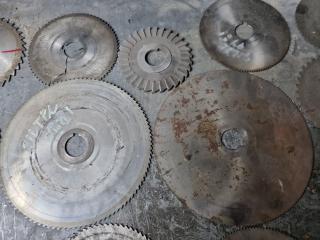 Large Lot of Milling Machine Cutters 