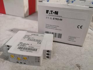 Assorted ABB & Eaton Branded Industrial Switches, Buttons, Components
