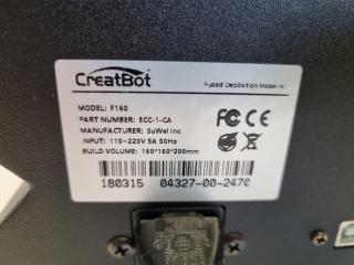 CreatBot Desktop 3D Printer F160 w/ Assorted Filaments