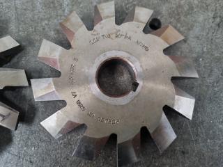 3 x Milling Machine Cutters