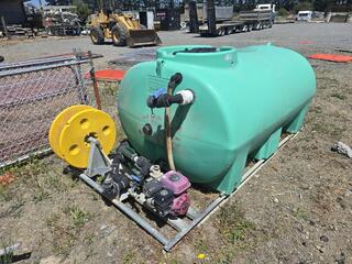 Rapidspray 3000L tank with Honda GX160 pump unit