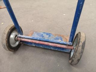 Mobile Welding Bottle Trolley, Faulty Wheels