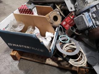 Pallet of Mixed Industrial Parts, Components