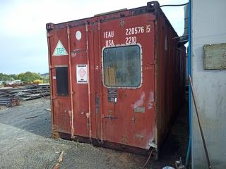 20 Foot Container Shed