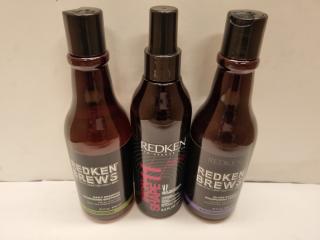 3 Redkin Shampoos and Spray